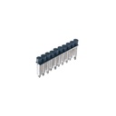 BORNERA BP PUENTE FIJO 10 DIV  2.5mm²
