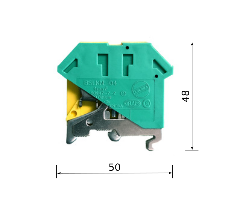 BORNERA DE PUESTA A TIERRA  4mm²