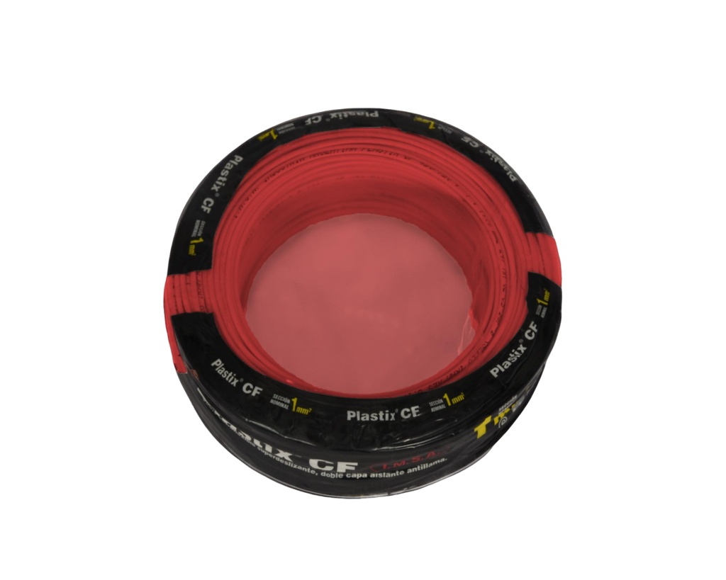 CABLE IMSA CF 1X  1.0mm² X100M ROJO 