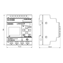 LOGO BASIC V8 12/24V RCE 8E/4S RELE 