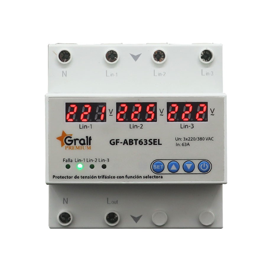 SELECTOR AUTOMÁTICO DE FASE 63A