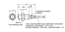 SENSOR INDUCTIVO M12 4mm 12-24VCC 3 HILOS