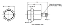 SENSOR INDUCTIVO M30 15mm 10-30VCC CONECTOR