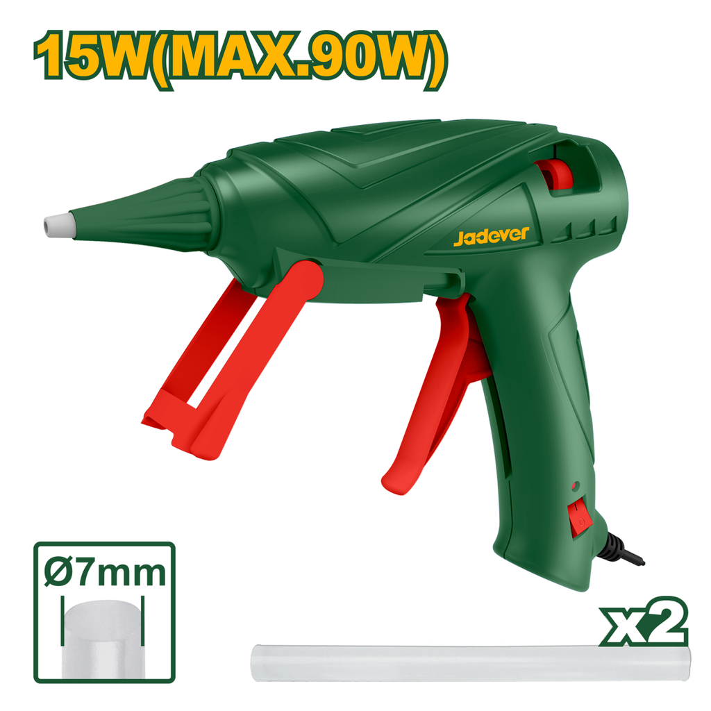 PISTOLA PARA SILICONA EN BARRA Ø 7mm 15W