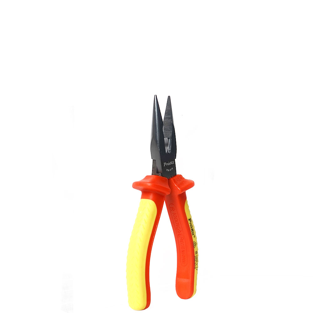 PINZA DE PUNTA LARGA AISLADA 1000V