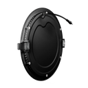 PANEL LED CIRCULAR NEGRO 18W 4500K