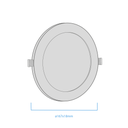 PANEL LED CIRCULAR 12W 6000K
