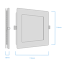 PANEL LED CUADRADO  6W 3000K