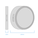 PLAFÓN LED CIRCULAR 24W 3000K