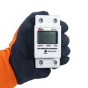 MEDIDOR DIGITAL MONOFASICO P/RIEL DIN