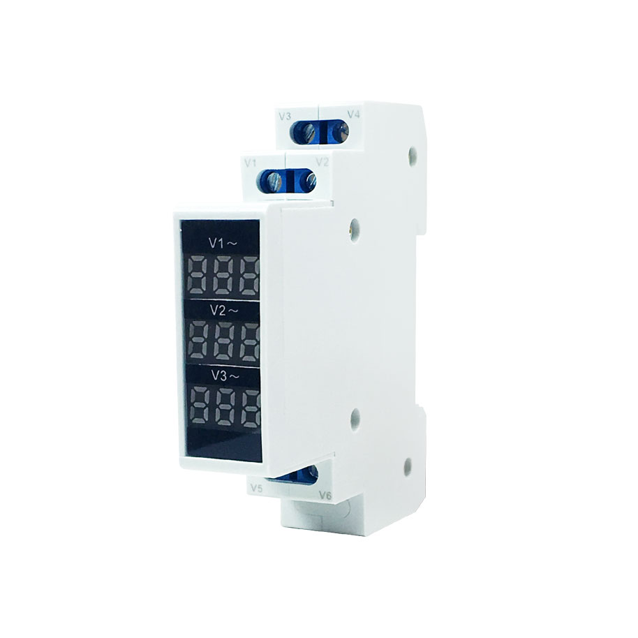 VOLTÍMETRO MODULAR TRIFASICO