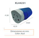 FICHA HEMBRA 10A HEAVY DUTY