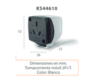 FICHA HEMBRA A.CONS.3 PERNO CHATO   