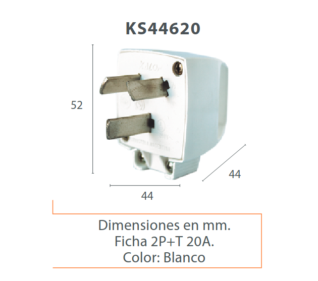 FICHA MACHO CON MANIJA 20A