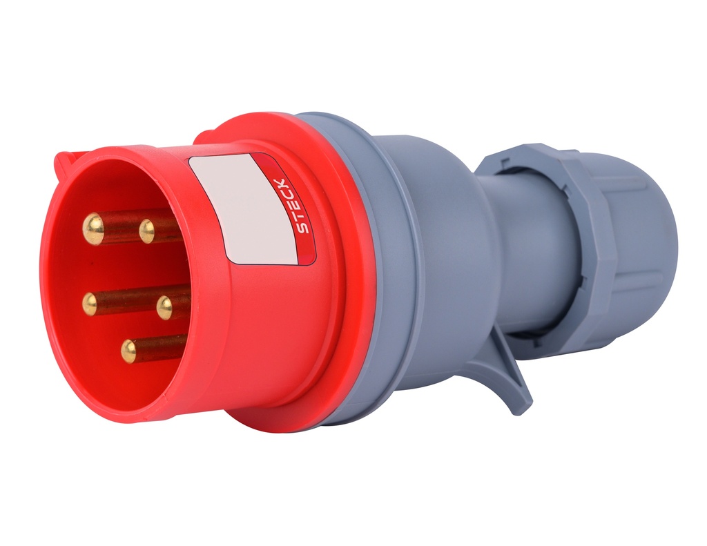 FICHA INDUSTRIAL MACHO  16A 3P+N+T