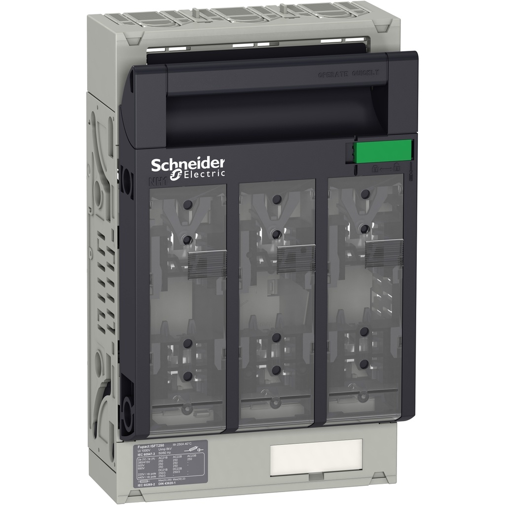 SECCIONADOR BAJO CARGA 3P NH T1 250A