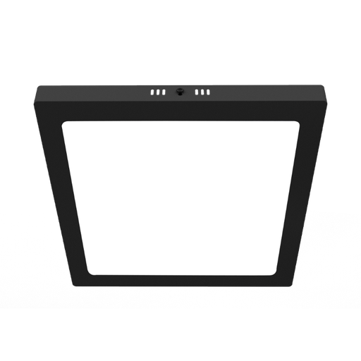 [7153] PLAFÓN LED CUADRADO NEGRO 24W 4500K