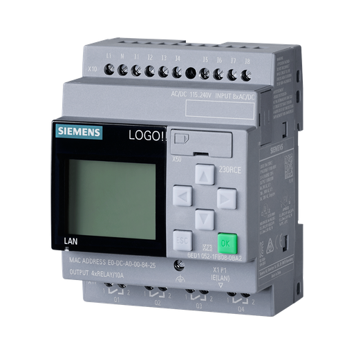 [969] LOGO BASIC V8 230V RCE 8E/4S RELE   