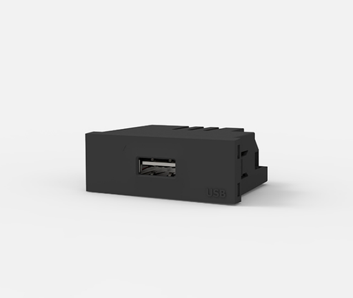 [4302] CAMBRE TOMA CARGADOR USB GRIS       